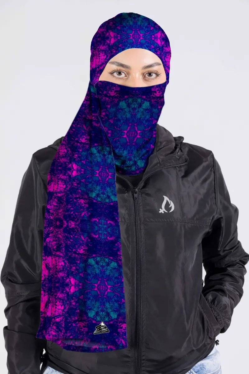 DUO PROTCH EXTRALARGO GRAFICO GRUNGE FUCSIA