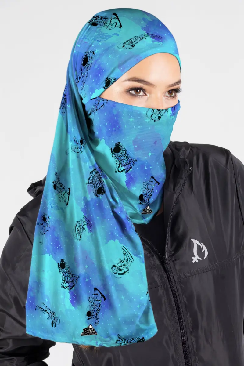 DUO PROTCH EXTRALARGO GRAFICO SPACE BLUE