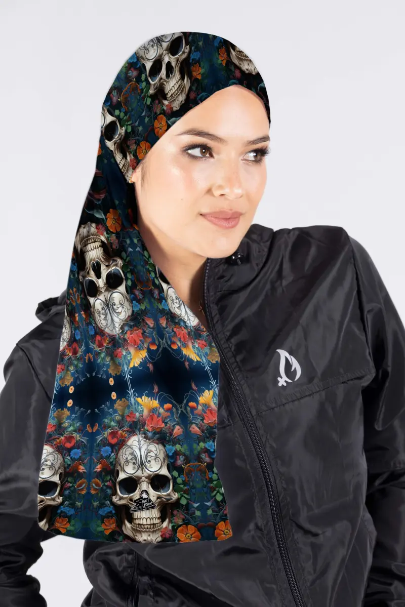 CUELLO LARGO SKULL ORANGE