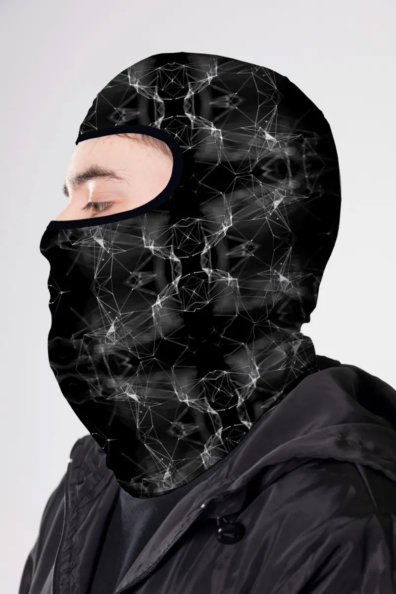 BALACLAVA MICROPERFORADA GRAFICO BLACK SKALE