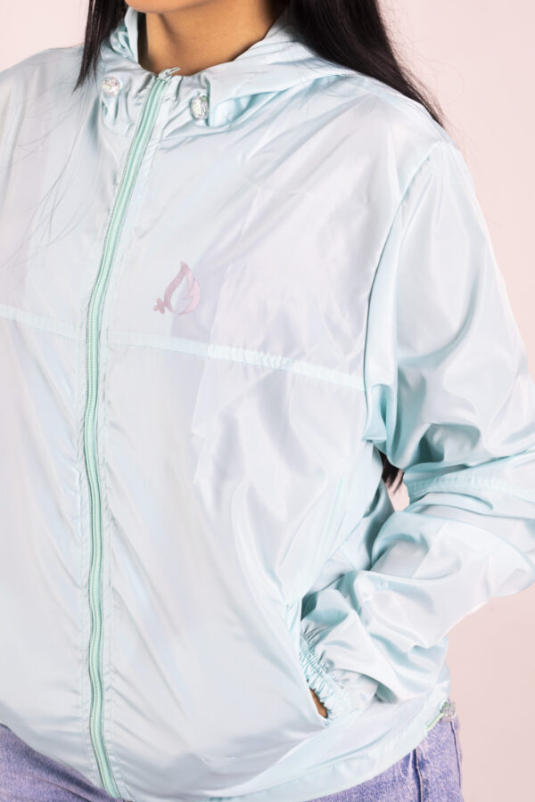 CORTAVIENTOS MUJER VERDE MENTA