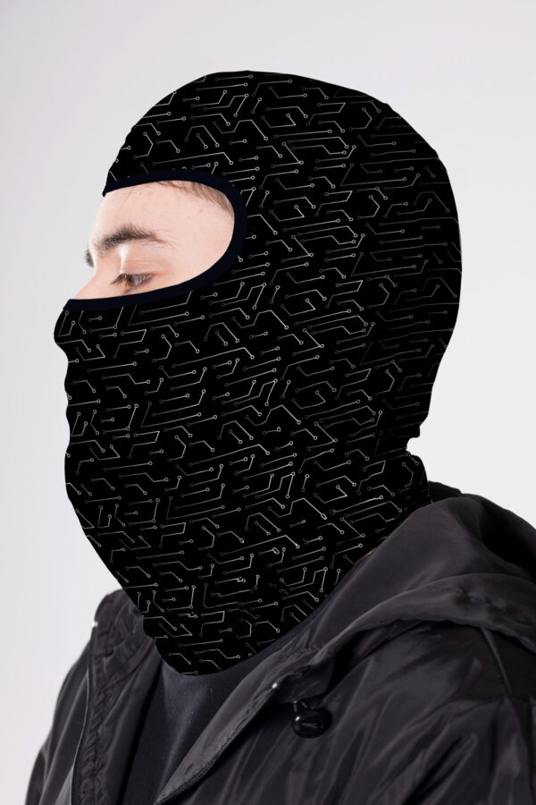 BALACLAVA 3 BLACK BALACLAVA MICROFIBRA CIRCUITO