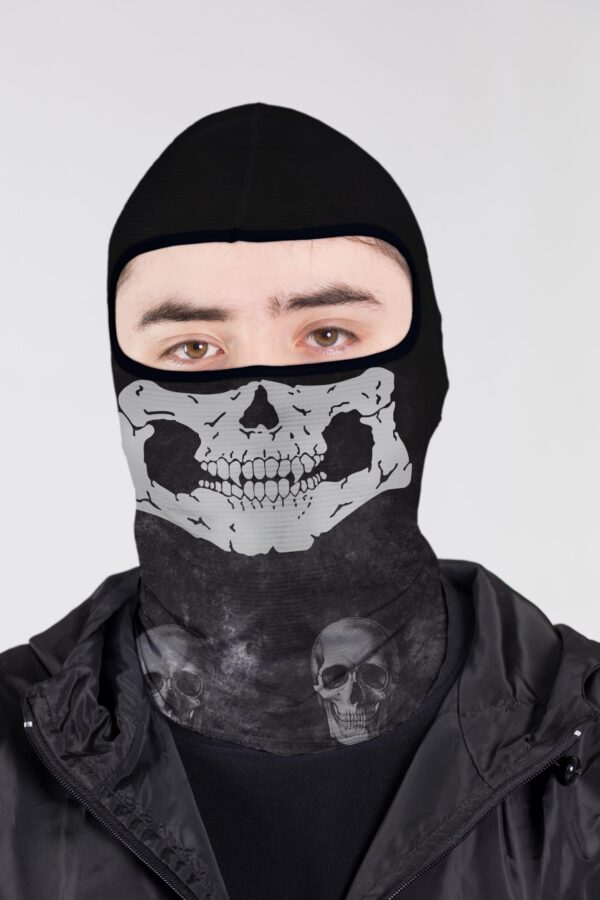 BALACLAVA MICROPERFORADA GRAFICA CALAVERAS