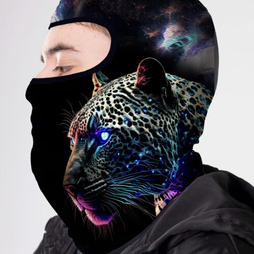 BALACLAVA MICROPERFORADA GRAFICA FELINO NEON