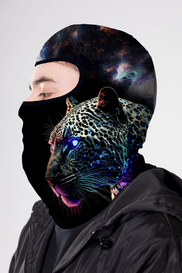BALACLAVA FELINO NEÓN BALACLAVA MICROPERFORADA GRAFICA FELINO NEON
