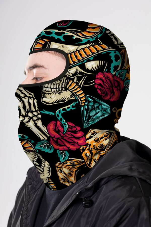BALACLAVA MICRO COMPLETO BALACLAVA MICROPERFORADA GRAFICA S-SNAKE