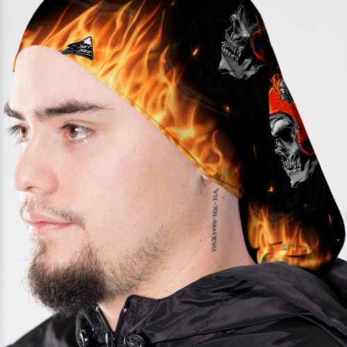 CUELLO CORTO SKULL-FIRE