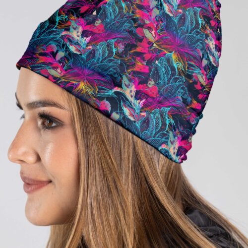 CUELLO LARGO GRAFICO FLORAL-DEC