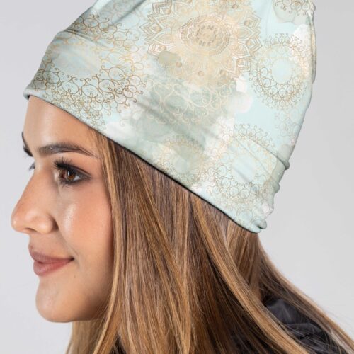 CUELLO LARGO GRAFICO MANDALA TURCO