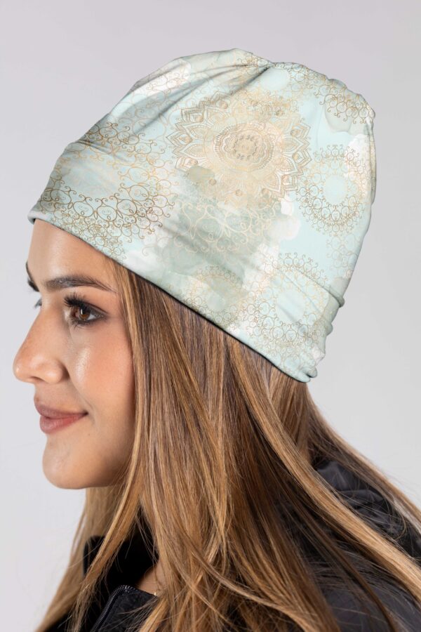 CUELLO LARGO GRAFICO MANDALA TURCO