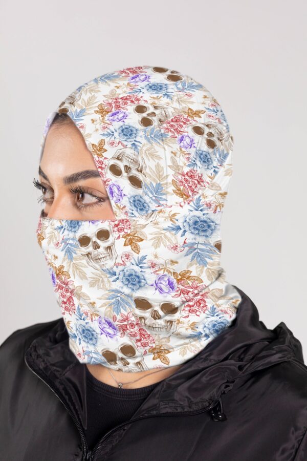 CUELLO LARGO SKULL WHITE