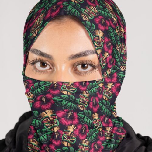 CUELLO SMART LARGO GRAFICO  ANCESTRAL-MORADO