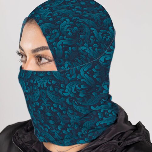 CUELLO SMART LARGO GRAFICO BACKGROUND-AZUL