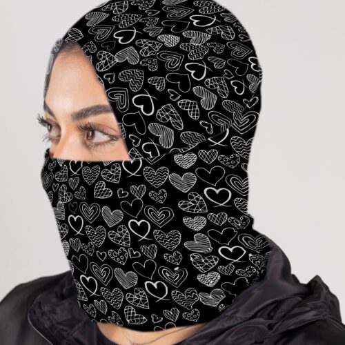 CUELLO SMART LARGO GRAFICO  BLACK-HEART