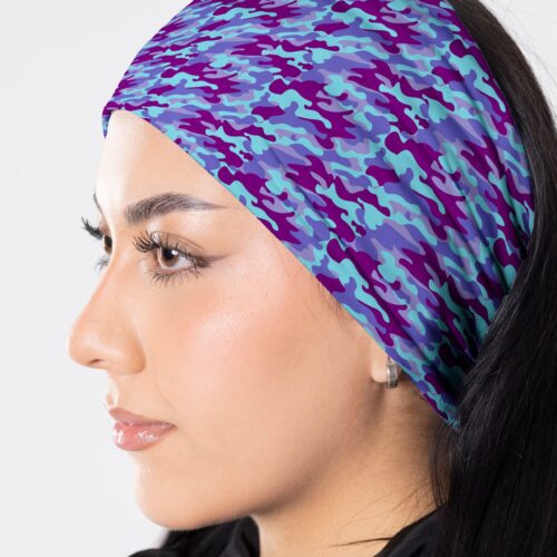 CUELLO SMART LARGO GRAFICO  CAMUFLAJE-MENTA