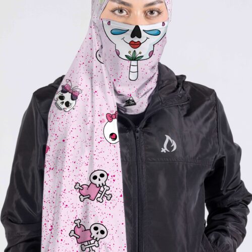 DUO PROTCH EXTRALARGO GRAFICO  FUNNY CATRINA