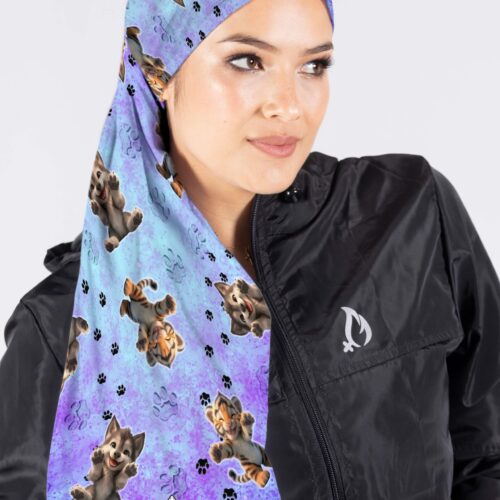 CUELLO EXTRALARGO GRAFICOS HUELLAS