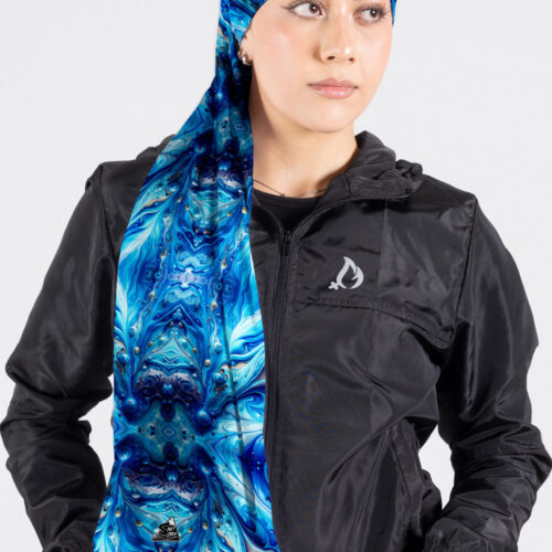 CUELLO EXTRALARGO GRAFICOS INFINITO BLUE