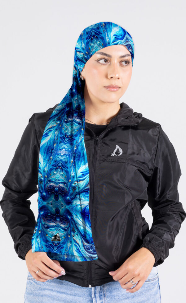 CUELLO EXTRALARGO GRAFICOS INFINITO BLUE