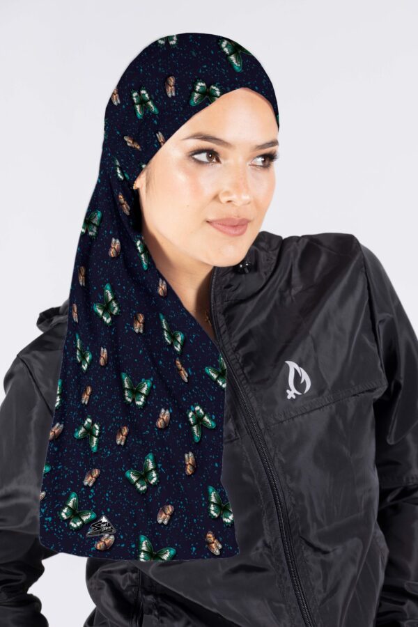 MARIPOSA ESMERALDA CUELLO EXTRALARGO GRAFICOS MARIPOSA ESMERALDA