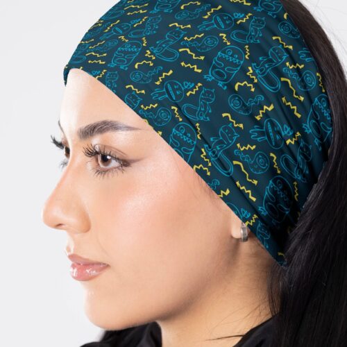 CUELLO SMART LARGO GRAFICO MOSTER-CAT