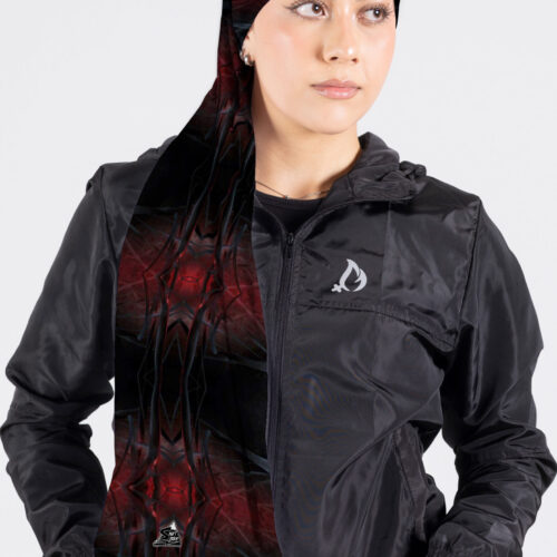 CUELLO EXTRALARGO GRAFICO RED BLACK