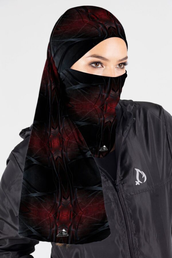 DUO PROTCH EXTRALARGO GRAFICO  RED BLACK