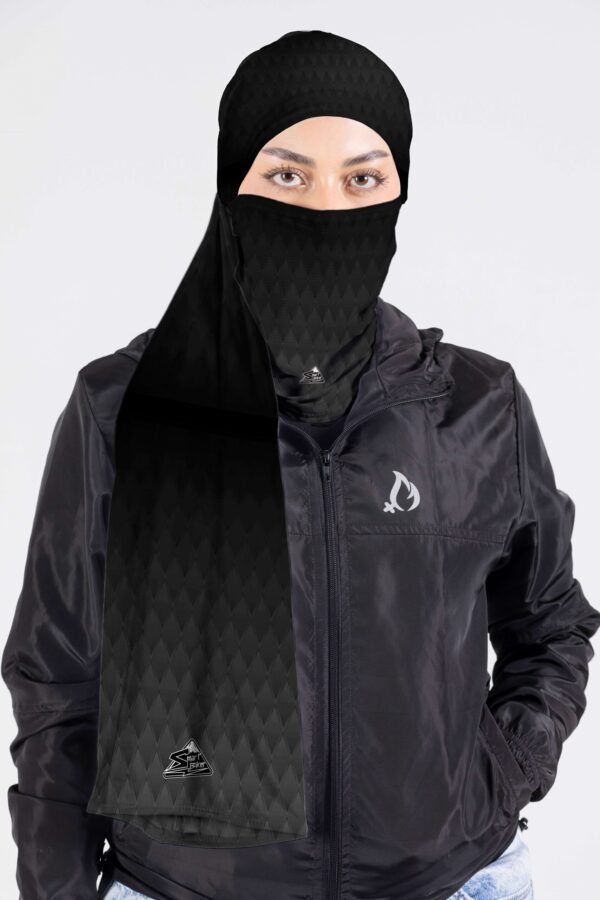 DUO PROTCH EXTRALARGO GRAFICO ROMBOS BLACK