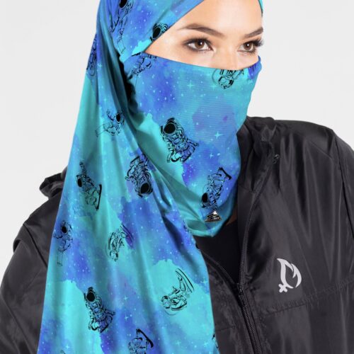 DUO PROTCH EXTRALARGO GRAFICO SPACE BLUE